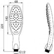 Canula dus DAFNE 2449270 VALVEX