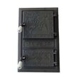 Usa soba cu cenusar STRUGURI neagra 275x255 HGT