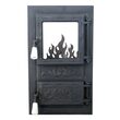 Usa soba monobloc cu geam neagra 525x310 HGT