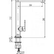 Baterie bucatarie ELL CHROME 2453720 VALVEX