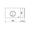 Actionare rezervor WC ALBA 031191599 SCHELL