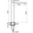 Baterie inalta lavoar ARS BLACK 2420410 VALVEX
