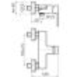 Baterie dus ARS SATIN COPPER 2420530 VALVEX