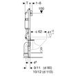 Rezervor WC ingropat 112CM cu clapeta 01 ALB si set fixare DUOFIX DELTA  GEBERIT