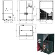 Cazan peleti 28Kw  GRANDE RC28 ALFA PLAM