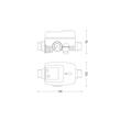 Presostat electronic 1 cu manometru BRIO 2000-M  ITALTECNICA
