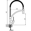 Baterie bucatarie INIZIO CHROME 2425900 VALVEX