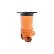 Baza camin PP D315 cu 3 intrari 160 si 1 iesire 160