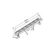 Rigola dus 600 INOX GLASSE GEHLER