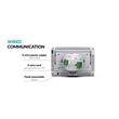 Panou control cablat cu modul WIFI incorporat montaj in doza EU-M9R ALB TECH