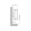 Radiator otel B22 600x1600 WOODY