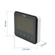 Termostat conectare internet WiFi iarna-vara PNI-CT40 PRO APP TuyaSmart