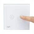 Intrerupator dublu cu touch si dimmer SAFEHOME DIM202 PNI