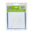 Intrerupator dublu cu touch si dimmer SAFEHOME DIM202 PNI