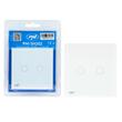 Intrerupator dublu cu touch alb PNI SH202 PNI