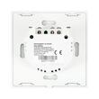 Intrerupator dublu cu touch alb PNI SH202 PNI