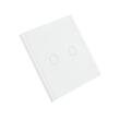 Intrerupator dublu cu touch alb PNI SH202 PNI