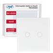 Intrerupator dublu cu touch alb PNI SH202 PNI