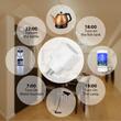 Priza inteligenta SMARTHOME WIFI TUYA WP800 PNI