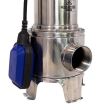 Pompa submersibila inox ape murdare cu flotor P=850W H=10m Q=300l/min REZ=10mm PSI10 WASSERKONIG
