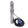 Pompa submersibila inox ape curate cu surub D=4" P=1150W  H=85m Q=50l/min SI8550 WASSERKONIG