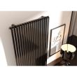 Radiator decorativ vertical H1800x8 elementi SAX GRI DESCHIS MAT IRSAP