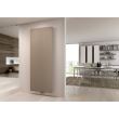 Radiator decorativ vertical H1800x8 elementi SAX GRI DESCHIS MAT IRSAP