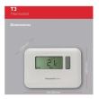 Termostat ambianta programabil CU FIR T3 HONEYWELL