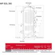 Boiler cu doua serpentine pompa caldura+SOLAR 350L AUSTRIA EMAIL