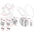 Capac WC antibacterial A60 ALCA EVR