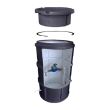 Camin apometru DN500/1200 echipat cu contor 3/4 FGH