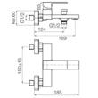 Baterie cada cu dus ARS BLACK 2420420 VALVEX