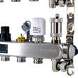 Ansamblu distribuitor inox 12 cai debitmetre EVP-DSF3411/12 ERMETIQ