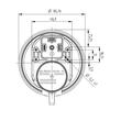 Presostat siguranta alb RBE 50004 BIODOM