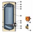 Boiler ACM pompa caldura 150L CU 1 serpentina marita 1.4mp SWP N150/1 SUNSYSTEM