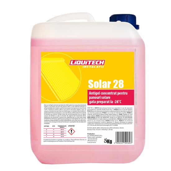 Antigel panouri solare -28 C LIQUITECH 5 CHEMX
