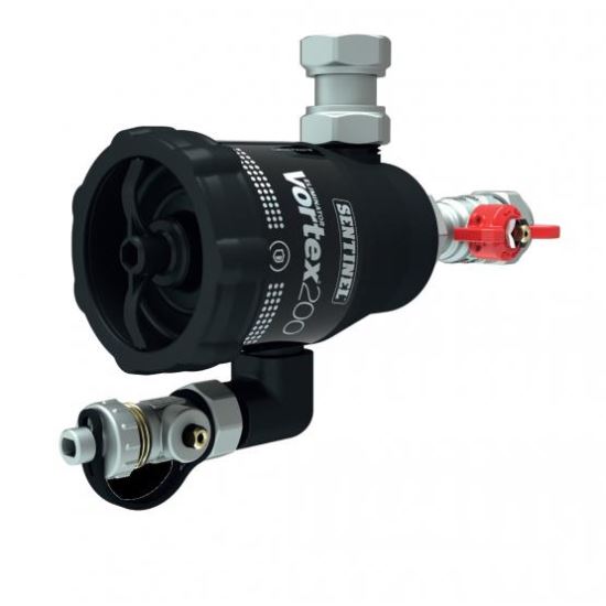 Filtru antimagnetita retur CT 3/4" ultracompact VORTEX200 SENTINEL