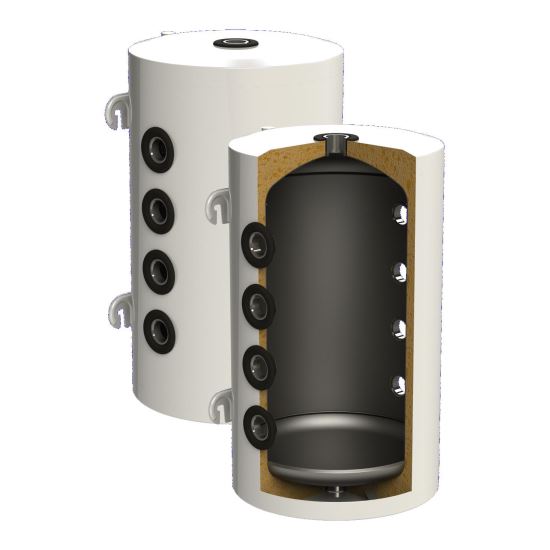 Puffer indirect 100L pompa caldura PSM100 SUNSYSTEM