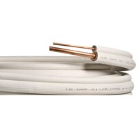 Teava cupru AC colac izolata DUO 1/4 + 1/2(6.35mm +12.70mm)  ECU PEX HALCOR