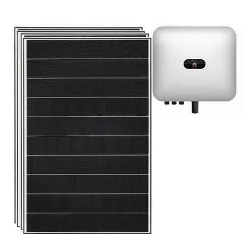 Kit fotovoltaic ON-GRID 4.6KWp monofazic cu 12 panouri 405Wp VITOVOLT M405WE MONOCRISTALIN+ INVERTOR SUN2000-4.6KTL-L1 HUAWEI+ sistem montaj acoperis tabla VITOVOLT300 VIESSMANN