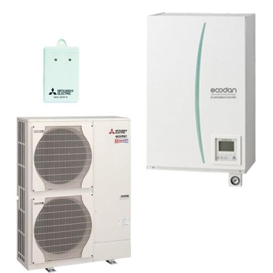 Pompa caldura AER-APA 23KW 400V ZUBADAN PUHZ-SHW230YKA2R2 + UI HYDROBOX ERSE-YM9ED + stocator apa 200L + modul WI-FI MAC-567IF-E1 MITSUBISHI