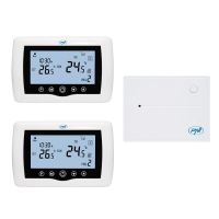 Termostat conectare internet WiFi control 2 zone PNI CT400 APP TuyaSmart