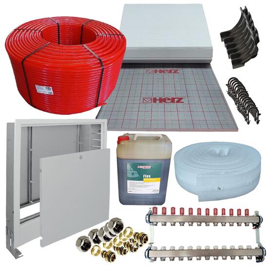 Pachet pardoseala NeoSMART by TERAPLAST (Supraf=100mp, Pas=100mm)