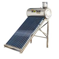 Pachet solar nepresurizat inox termosifon 20 tuburi si boiler 200L MOTAN PM500915 KOBER