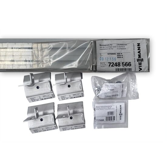 Set prindere acoperis inclinat tabla 2xSV panouri solare VITOSOL Z005224 VIESSMANN