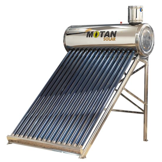 Pachet solar nepresurizat inox  MOTAN 15 tuburi si boiler 150L KOBER