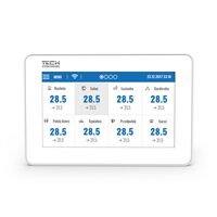 Panou control cablat cu modul WIFI incorporat montaj in doza EU-M9R ALB TECH