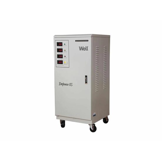Stabilizator automat tensiune trifazic 15KVA/12Kw WELL