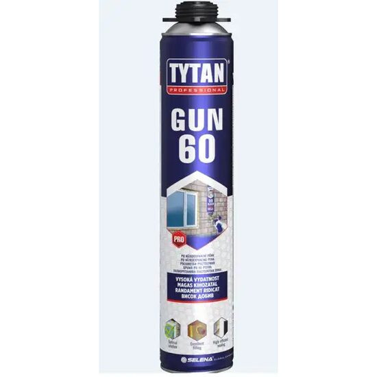 Spuma pistol GUN 60 750ML TYTAN