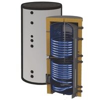 Boiler cu doua serpentine in paralel 500 L SUNSYSTEM